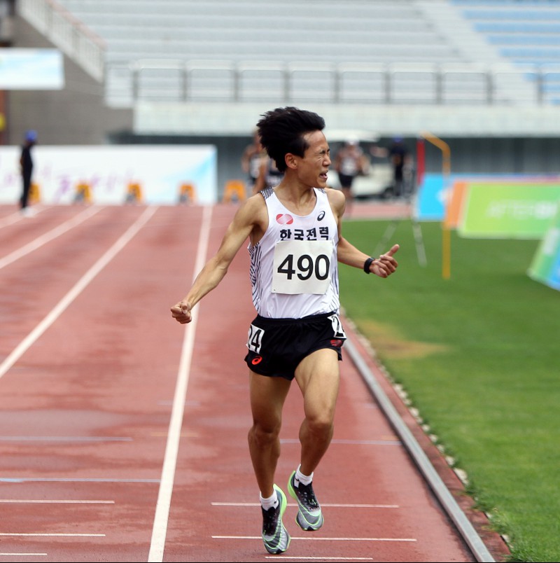 남자 5000m 우승 신현수