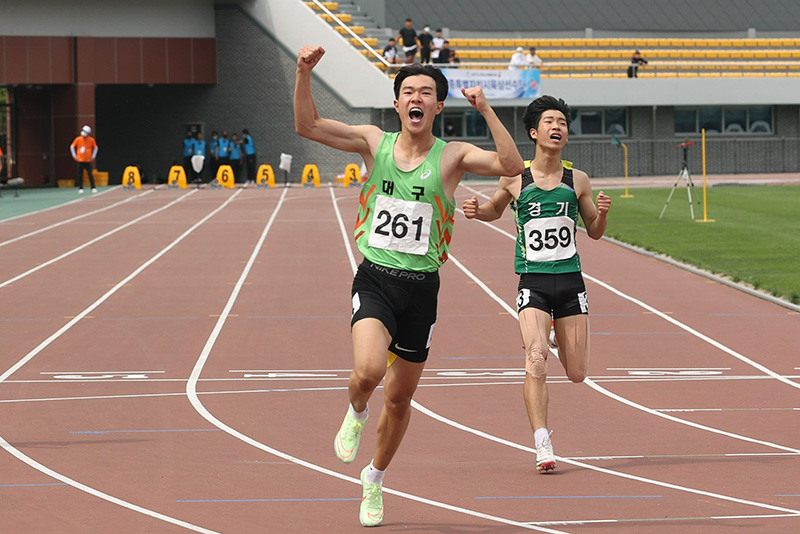 남중 100m 김동진