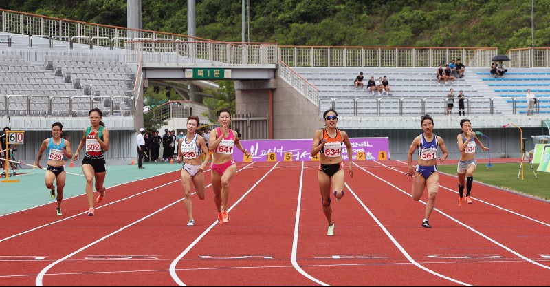 2022선수권 여자부 200m 결선 피니시 이민정